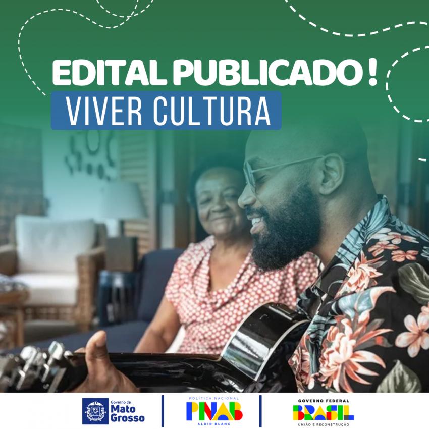 EDITAL SECEL - VIVER CULTURA